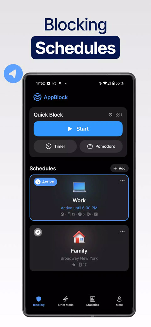 appblock 截图：shot-schedules