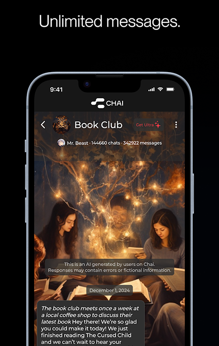Chai 截图：app-chat