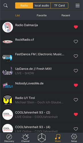 Divoom 截图：music-radio