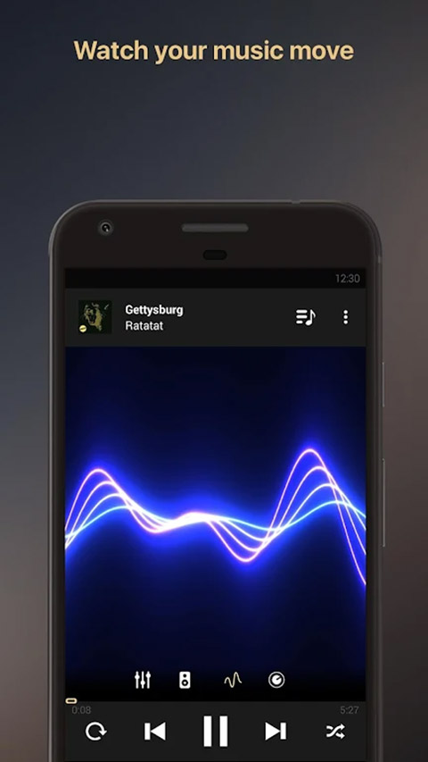 equalizer 截图：visualizer