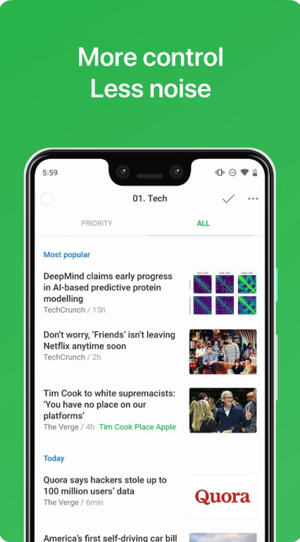 Feedly 截图：shot-control