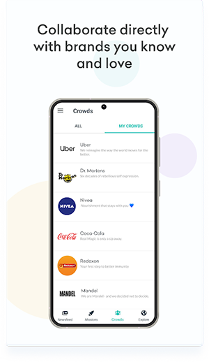 Foap 截图：shot-brands