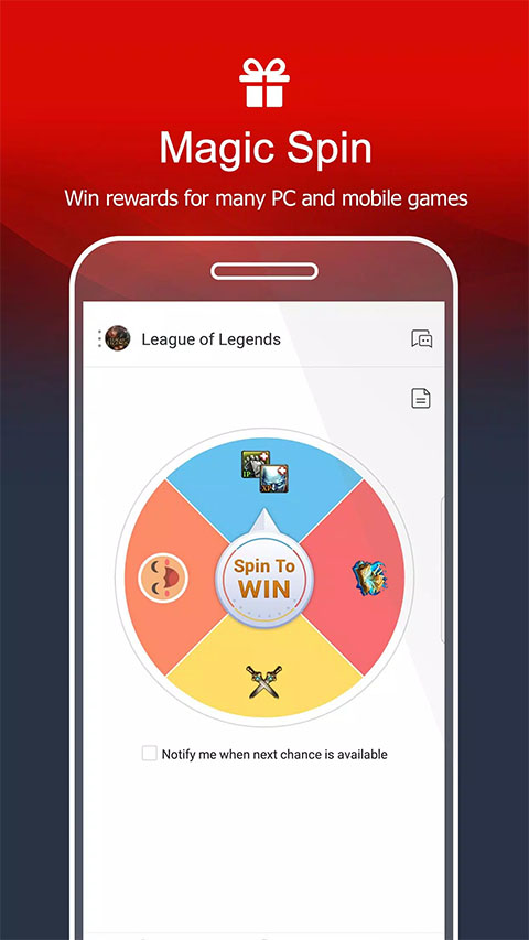 Garena 截图：magic-spin