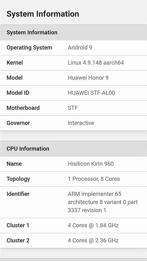 Geekbench6 截图：shot-sysinfo