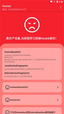 Hunter 截图：scan-report-red