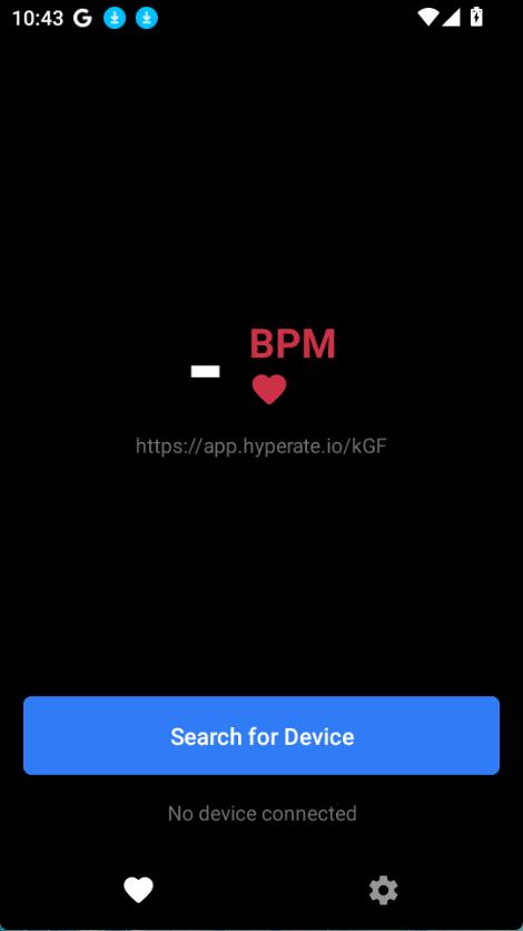 hyperate 截图：screen-main