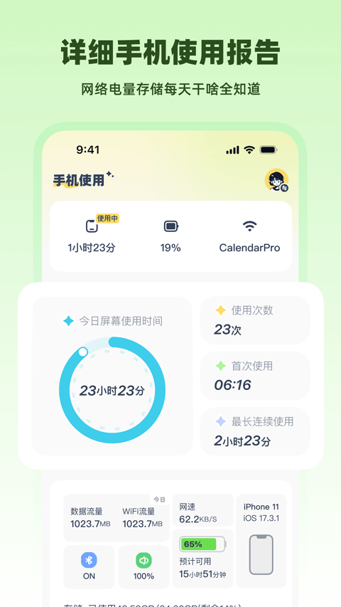LinkUp 截图：report