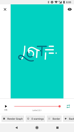 Lottie 截图：preview-player