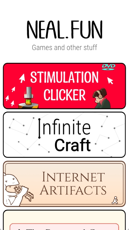 nealfun 截图：nealfun-home