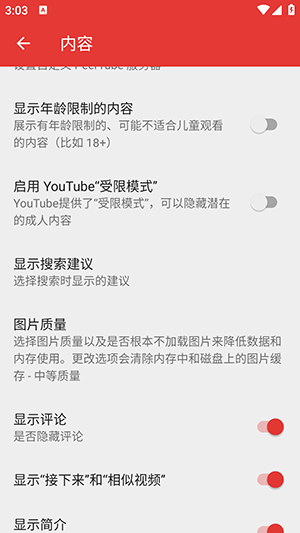 NewPipe 截图：03_300x533