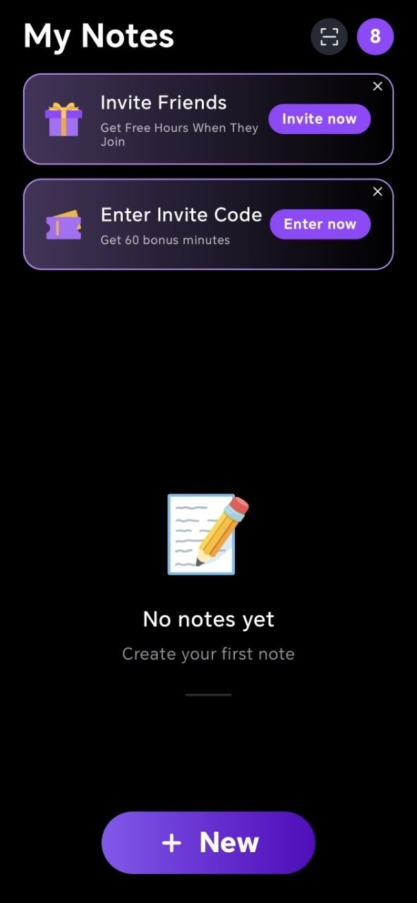 Notic 截图：shot-notes