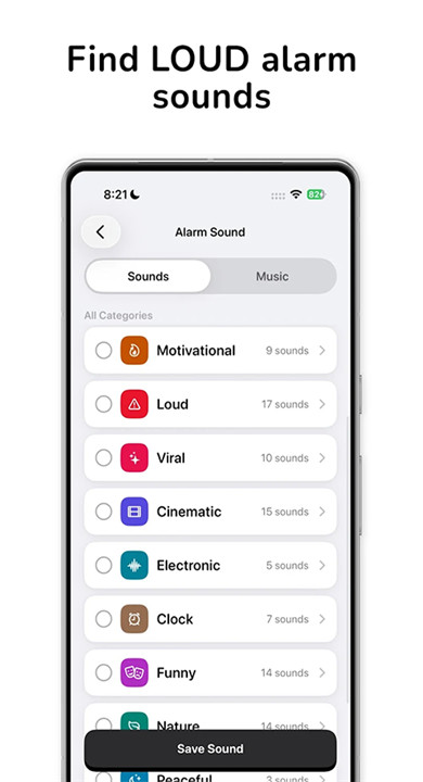 pushclock 截图：shot-sounds