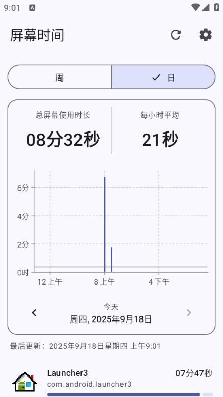 Screen Time 截图：shot-home