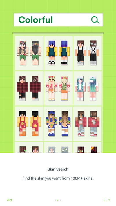 skinseed 截图：skin-search