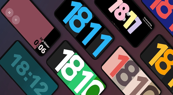 StandBy 截图：clock-faces