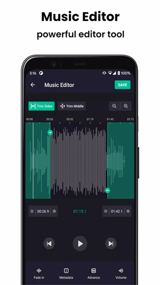 VocalRemover 截图：shot-editor